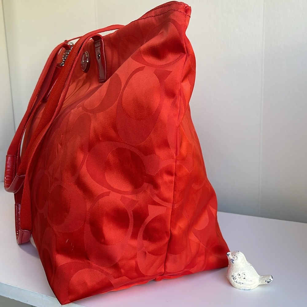 COACH Packable Weekender Tote With Removable Pouch - Picture 10 of 17